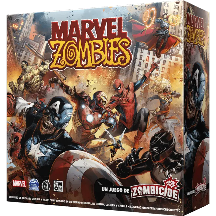 Zombicide Marvel Zombies juego de mesa Cmon - 1