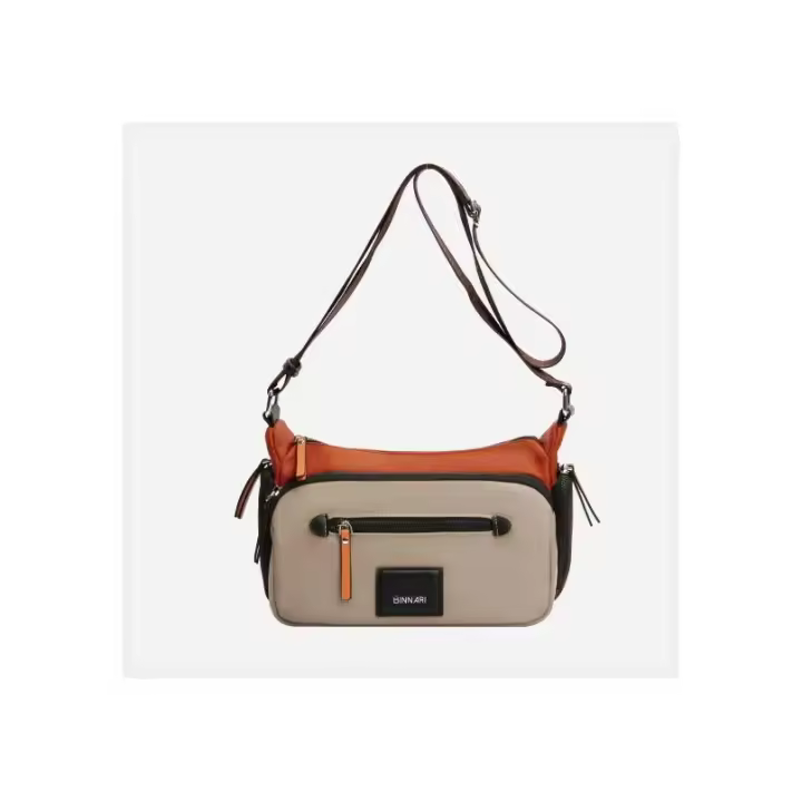 Bolso bandolera pequeña BINNARI 20282 beige - 1