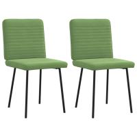 vidaXL Sillas de comedor 2 unidades terciopelo en color Amarillo/Rosa/Verde oscuro y más | cómodas modernas ergonómicas para comedor cocina salón hogar - details 10