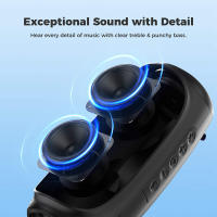 Altavoz portátil SOUNARC XR3 Calidad de sonido excepcional, deslumbrante exhibición de luces, altamente portátil, emparejamiento estéreo y funcionalidad versátil para múltiples usos. - details 0
