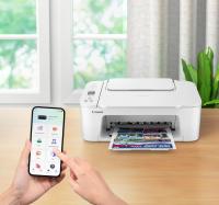 Canon PIXMA TS3750i / TS3751i - Impresora Multifunción 3 en 1 Inalámbrica desde Tu SmartPhone para Uso Domestico | Sistema de Inyección de Tinta | Impresión, Escaneo y Copia, WiFi | Incluye 2 Cartuchos (Negro y Color) - Colores: Blanco o Negro - details 6