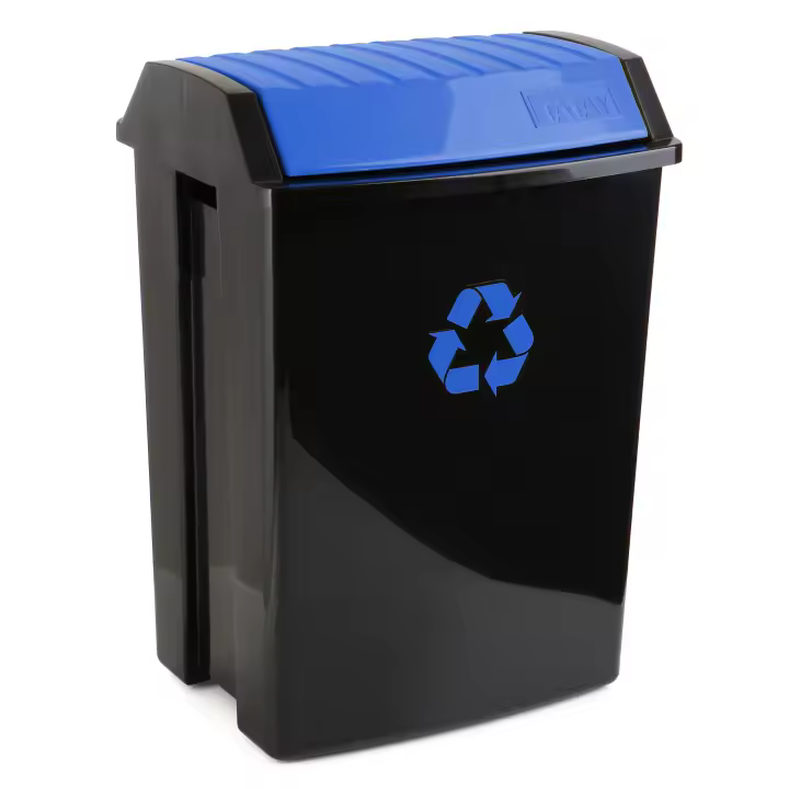 TATAY 1102300 CONTENEDOR RECICLAJE 50L AZUL - 1