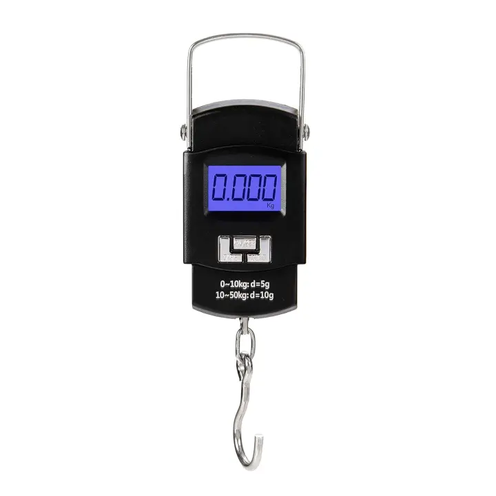 Base de equipaje electrónica portátil, Base de equipaje digital 50kg/110lb, Base colgante de bolsa de viaje - 1