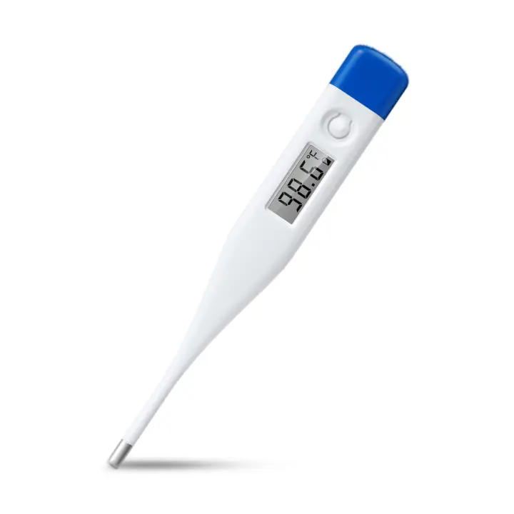 Termómetro Digital para Adultos y Niños, Termómetro Oral para Bebés, Termómetro Rectal y de Axilas, Termómetro Médico para Alarma de Fiebre, Conmutable C/F - 1