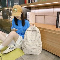 Mochila De Moda Yogodlns Para Mujer Floral Impermeable De Nylon Gran Capacidad Estudiante Escuela Viaje Para Adolescentes - details 10
