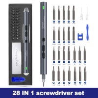 Juego De Destornilladores Eléctricos 28 En 1 Recargable Inalámbrico Herramienta De Precisión Con Bit Magnético Para Xiaomi Pen Kit De Herramientas De Poder Móvil - details 5