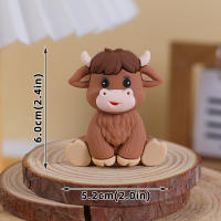 Decoraciones De Cumpleaños Para Pastel Con Topper De Animales Del Hogar De Piedra Madera Yaks Ponis Ovejas Cerditos Pollos Para Niños Y Niñas - details 13