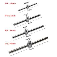 Extensión De Destornillador Sliding T Bar Para Reparación Automotriz 1 Pieza Compatible Con 1/4" 3/8" 1/2" Longitud Ajustable Herramienta Esencial Para El Hogar - details 1