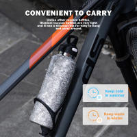 Botella De Agua Aislada De Titanio Boundless Voyage Doubles Enchufe Deportiva Ligera Y Sellada Para Gimnasio Resistente Al Agua - details 6