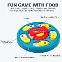 Juguetes Interactivos Para Perros Alimentadores De Puzle Dispensador De Alimentos Para Aumentar La Inteligencia De Tu Mascota Anti-Obstrucción Placa De Licking Para Perros Suministros Para Mascotas - details 3