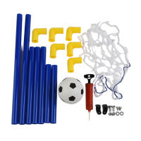 Juego De Marco De Red De Fútbol Inflable Portátil Ligero 447x250x323mm Accesorios Deportivos Para Equipo De Fútbol - details 5