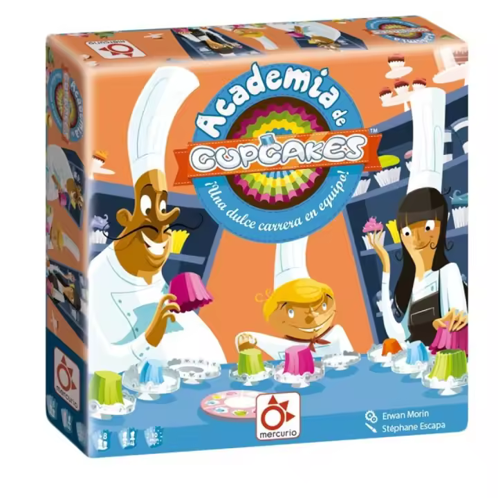 Mercurio Juego de mesa Academia de Cupcakes - ¡La Competencia Más Dulce! - 1
