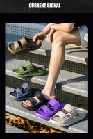 Sandalias De Hombre Moda Deportiva Con Suela EVA Gruesa De 5CM Comodidad Suave QuikFoam Pantuflas Para Playa Y Calle - details 11