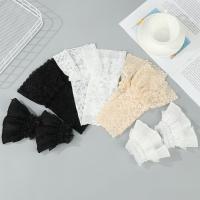 Pareja De Falsas Mangas Decorativas Con Volantes Para Primavera Y Otoño Codo De Ruffle Mangas Universales Para Decorar Suéteres Unisex - details 12