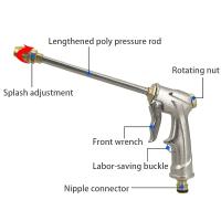 Nueva Camión Riega Juego De Agua Tubo Elástico Retráctil Para Lavado De Coche Alta Presión Con Boquilla Regulable Anti-Abrasión Anti-Corrosión Ajustable Montaje En Pared O Soporte - details 19