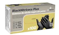 ICEMEDICS Guantes de Nitrilo Negro Sin Polvo - details 1
