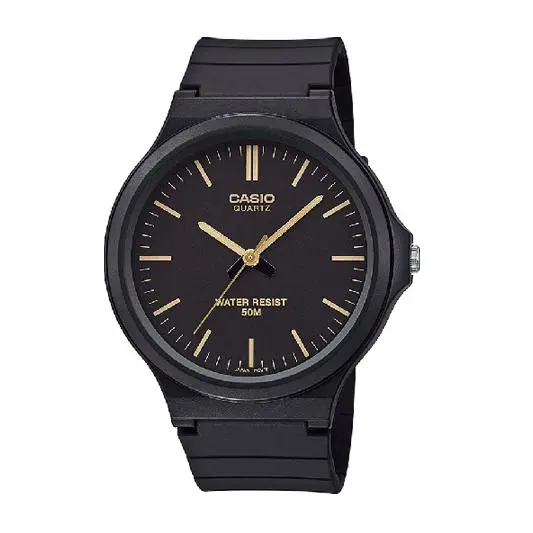 Reloj Casio Hombre Clásico | Correa y Esfera Negra – Estilo Elegante y Atemporal MW-240-1E2VEF - 1