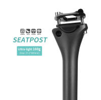 TOSEEK C70 Poste De Silla De Bicicleta De Carbono Ligero 27.2/31.6mm Mate Negro Para MTB Y Carretera Piezas De Bicicleta - details 0