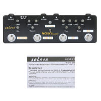 MOSKY Audio SOL918 Pedal De Efectos Para Guitarra Y Bajo 5-en-1 True Bypass Multi-in-1 Electro-acústico Productos De Audio - details 2