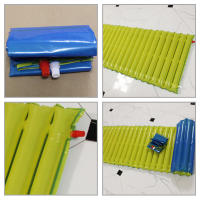 Almohadilla Inflable De Emergencia Plegable Impermeable Para Viajes Y Camping Matrícula De Descanso Antideslizante Y Resistente Al Desgaste Para La Oficina - details 3