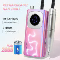 Máquina De Manicura Eléctrica Recargable 45000RPM Para Uñas De Gel Pulidora De Uñas Para Hogar Y Salón DianaBeauty - details 3