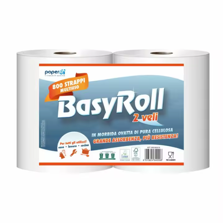 Paquete de 2 Rollos de 800 BasyRoll Lágrimas - 1