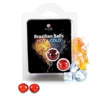Brazilian Balls Efecto Frío Calor 2 o 6 Unidades Bolas Brasileñas De Secret Play Formuladas A Base De Aceite Para Masajes Estimulantes De Pareja Lubricante Anal Y Vaginal No Compatible Con Preservativos De Látex - details 0