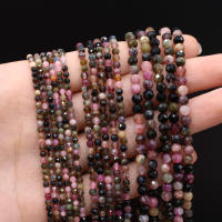 Piedras Naturales De Cuarzo Colorido Facetadas De 2/3/4mm Para Creación De Joyas DIY Accesorios Para Collares Y Pulseras - details 4