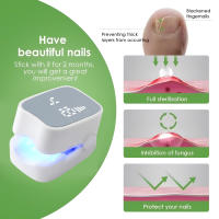Dispositivo De Limpieza Para Uñas Recargable Tipo-C Eliminador De Levaduras Eficiente Para Uso Doméstico Material Plástico - details 1