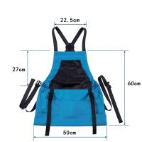 Bata De Trabajo Con Gran Bolsillo Para Jardinería Y Cosecha Bata De Mano Con Mochila Herramientas De Almacenamiento Y Organización Material Oxford - details 5