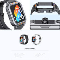 HAVIT HV-M9040S Smartwatch, Pantalla Completa 1,91", Llamadas Bluetooth, IP67 Resistente al Agua, 100+ Modos Deportivos, Monitor de Ritmo Cardíaco y Oxígeno en Sangre, Seguimiento de Sueño, Asistente de Voz, Compatible con Android/iOS - details 5