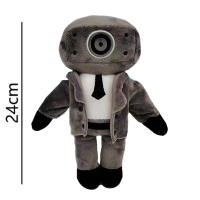 Muñeco De Peluche Skibidi Toilet Titan Camcordeman Juguete Cámara Soft Para Baño Con Música Y Letras De Yeah Yeah Yeah - details 47
