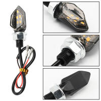 2pcs Luces De Señalización LED Para Motocicleta Universal Super Brillantes Mini Moto Amarillas Indicadores LED 12V - details 3