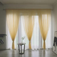 Cortinas De Moda Para Ventana Sencillas Y Modernas En Color Solido De Alta Calidad Decoración Festiva Para Bodas Y Hogar - details 87