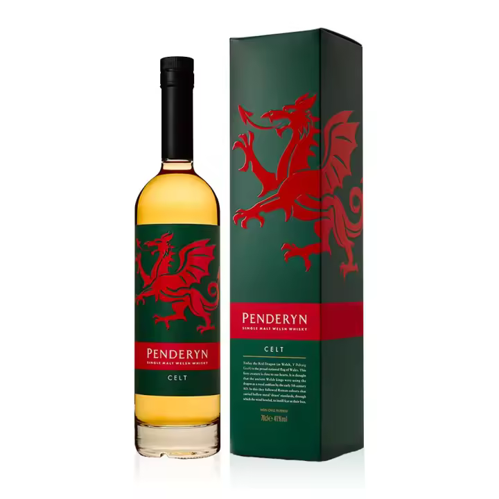 PENDERYN SINGLE MALT WHISKY "CELT" 70CL 41% - 1