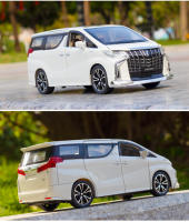 Modelo De Coche De Escala 1/24 Alphard En Aleación De Metal Simulación Vehículo MPV Con Sonido Y Luz Juguete Para Niños Regalos - details 11