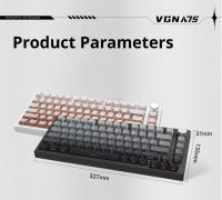 Teclado Mecánico Vgn A75 Con Interruptores Magnéticos Hot Swap RGB Sistema Dual Gasket Dual Para Esports Accesorio De Computadora Con Cable - details 14