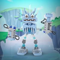 Kit De Modelado My Singing Monsters Wubbox Chorus 345 Piezas Juguetes De Bloques De Construcción Mecánicos Y De Agua Para Niños Regalo Educativo - details 5