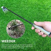 Herramienta De Maleador Manual Con Mango Largo Para Jardín Y Pradera Uso Agrícola Y Gardening Rastrillo De Hierba - details 2