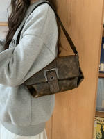 Bolso Pequeño De Cuadrado Retro Maillard Para Mujer Versátil Y Moda Nueva 2025 Bolso De Hombro Y Cruzado De Alta Calidad - details 14
