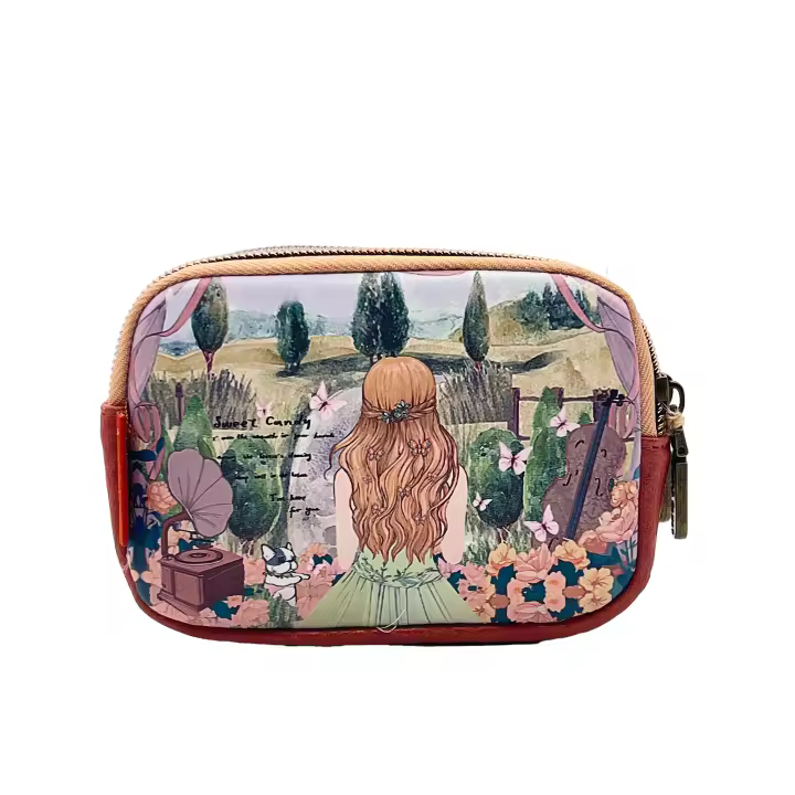 Monedero Sweet Candy Colección 'Encanto Urbano' - Práctico monedero y estuche de tamaño 12 x 3.5 x 9 cm - 1