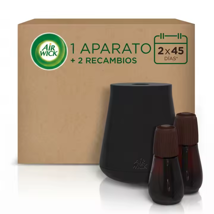 Air Wick Ambientador Essential Mist Difusor Aroma Lavanda 1 Aparato + 2 Recambios - 1