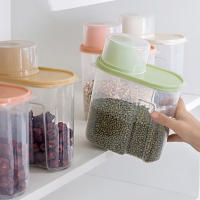 Caja De Almacenamiento Transparente Y Sellada De Gran Capacidad Para Cereales Granos Y Frijoles Material PP Estilo Moderno - details 10