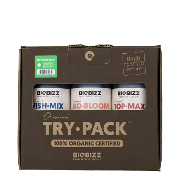 BIOBIZZ TRY PACK OUTDOOR - FERTILIZANTE FLORACION ESTIMULANTE - 1