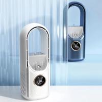 Ventilador Portátil Sin Hojas USB Sarmocare Para Refrigeración De Aire Mínimo Para Escritorio Con Ventilación Natural Sin Rotación - details 4