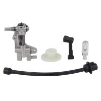 Kit De Bomba De Aceite Y Filtro Para Motosierra CMCP 5 Piezas Pieza De Repuesto Para Gasolina 45CC 52CC 58CC Adecuado Para 4500 5200 5800 - details 1