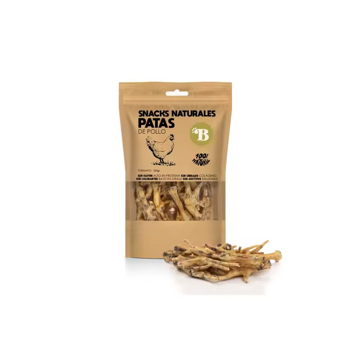 BIMORDISCOS Pet Products - Patas de Pollo para Perros - Snacks para Perros - 1