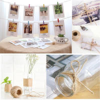 Cordón De Juta Natural 1-2mm Para Manualidades DIY Boda Fiesta Decoración Del Hogar Trenzado 50/80/100M Cuerda De Lino 100% - details 4