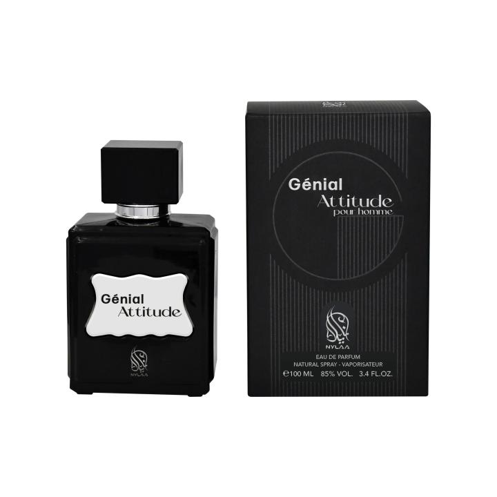 Nylaa Genial Attitude Eau de Parfum Hombre 100 Ml | Perfume Árabe Original — oferta en Miravia