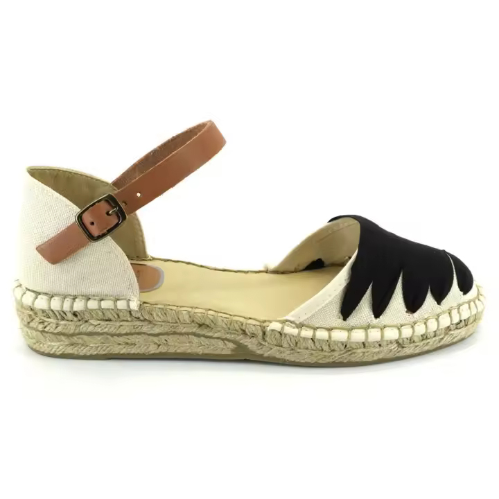 SALVI 102-002 Alpargatas de mujer negro 524 - 1
